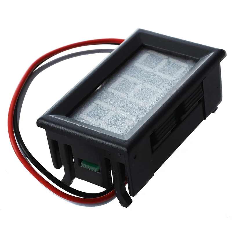 Мини-вольтметр для панелей Вольтметр постоянного тока 0 - 200 в 20 мА три желтых