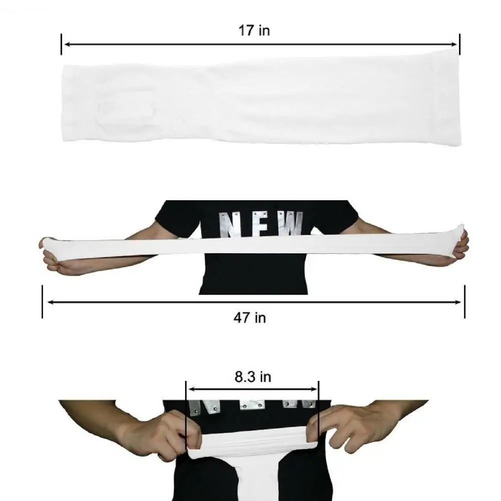 1 pair Ice Fabric Arm Sleeves Mangas Warmers Summer Sports Sun UV Protection Running Cycling Driving Reflective Sunscreen Bands |