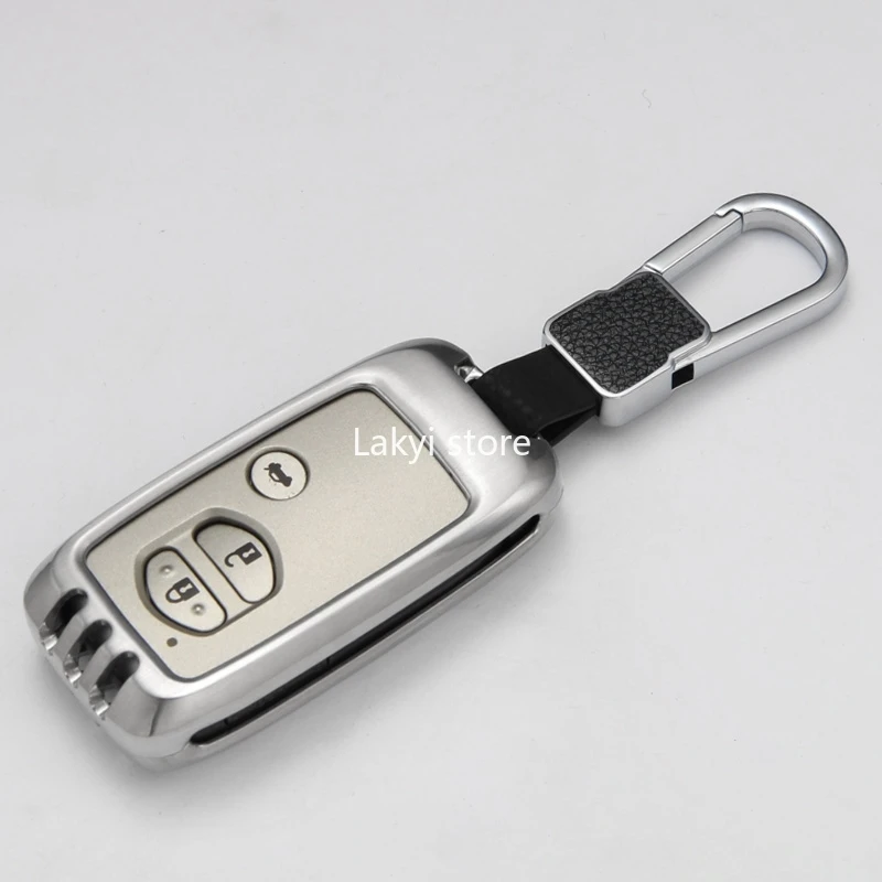 

New Original Aluminium Alloy Car Key Covers Case for Toyota Land Cruiser Old Camry Prado Highlander Protective Shell