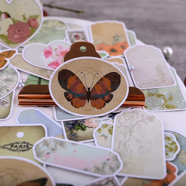 58 шт. Ретро этикетка Стикеры s/Скрапбукинг s/декоративные вам возможность