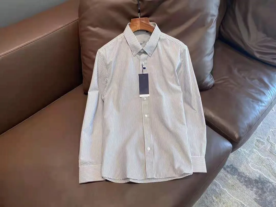 

Rd2607 early summer new Korean fashion temperament simple men's art fresh stripe Lapel shirt cardigan