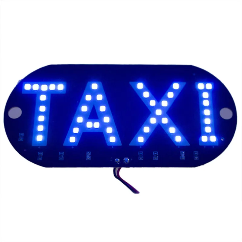 

1P 12V LED Car Taxi Cab Indicator Brand New High Quality Energy Saving Long Life Lamp Windscreen Sign Windshield Light Lamp