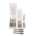 2 шт. резьбовой кран, шариковый подшипник, стальной конический заглушка, кран M3x0.5M4x0.7M5x0.8M6x1.0 HSS, ручной винт, резьба, метрические заглушки, краны