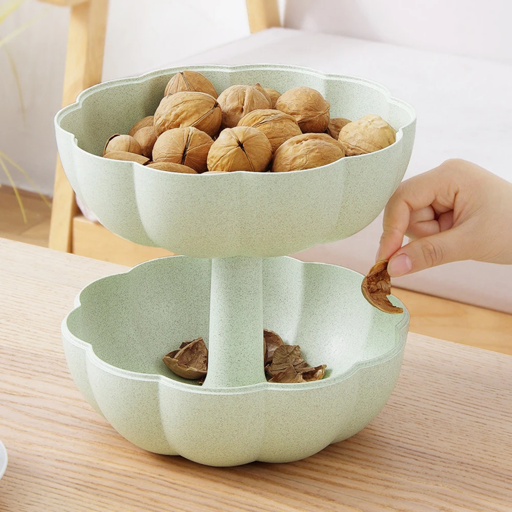 Коробка для хранения сушеных фруктов и орехов в форме тыквы лоток закусок