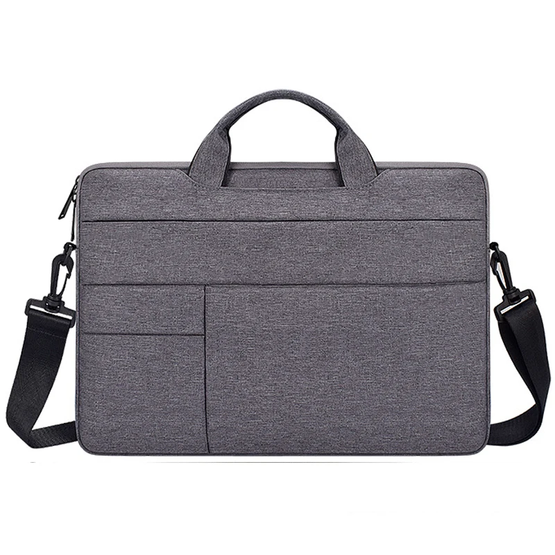 Чехол для ноутбука, сумка для Macbook Air 11 Air 13 Pro 13 Pro 15 '', чехол для ноутбука retina 12 13 15, сумка для ноутбука 14" 13," 15,4" 15,6" - Цвет: Dark gray with belt