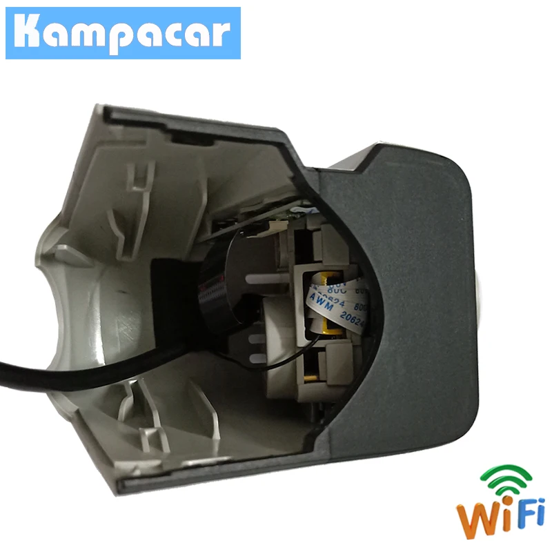 Kampacar зарядное устройство с двумя выходами для автомобиля, Wi-Fi, DVR камеры для Audi A3 A4 b7 A5 b8 A6 4F C6 Q7 4l 2006 2007 2008 2009 2010 Dash Cam авто автомобильных видеорегистраторов