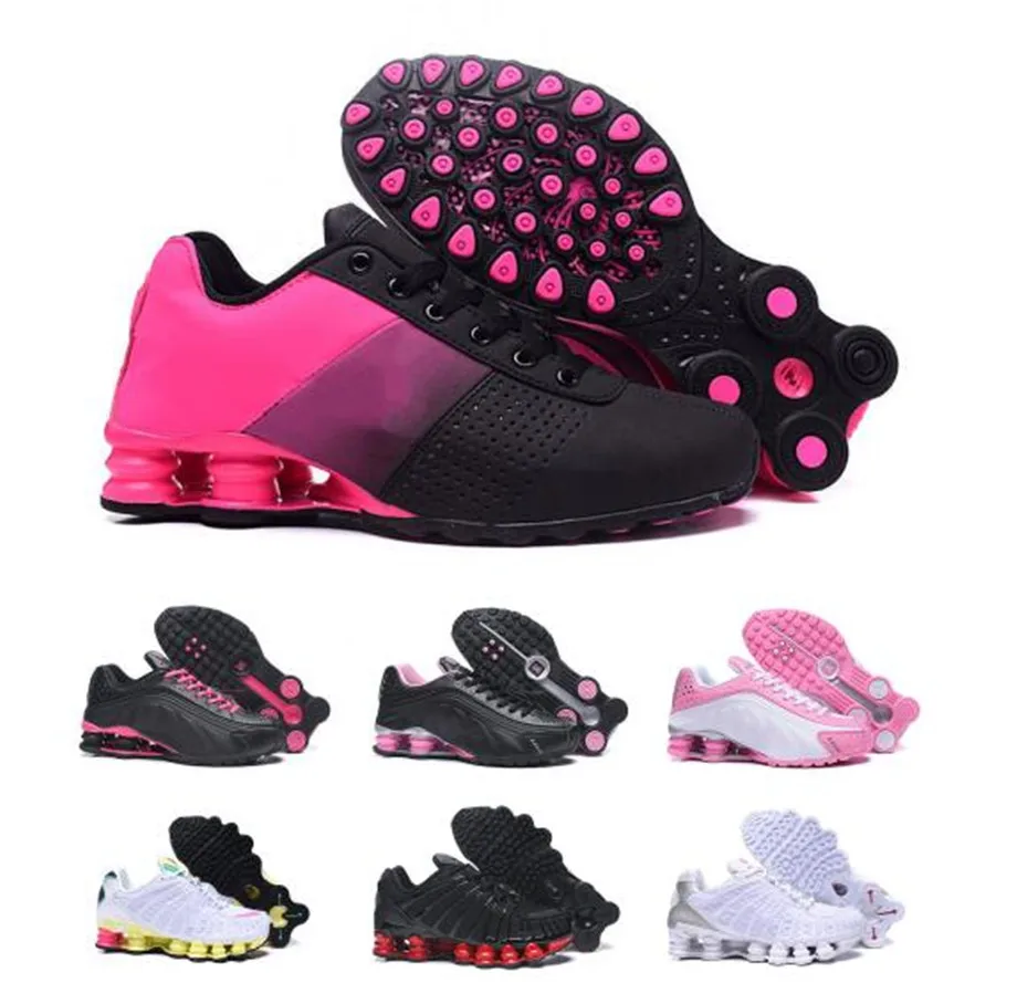 

Cheap Shox Men Avenue 802 NZ R4 Female Shoes Black White Women Red Bottom Shoe OZ Mens Sports Designs Sneakers Size36-40