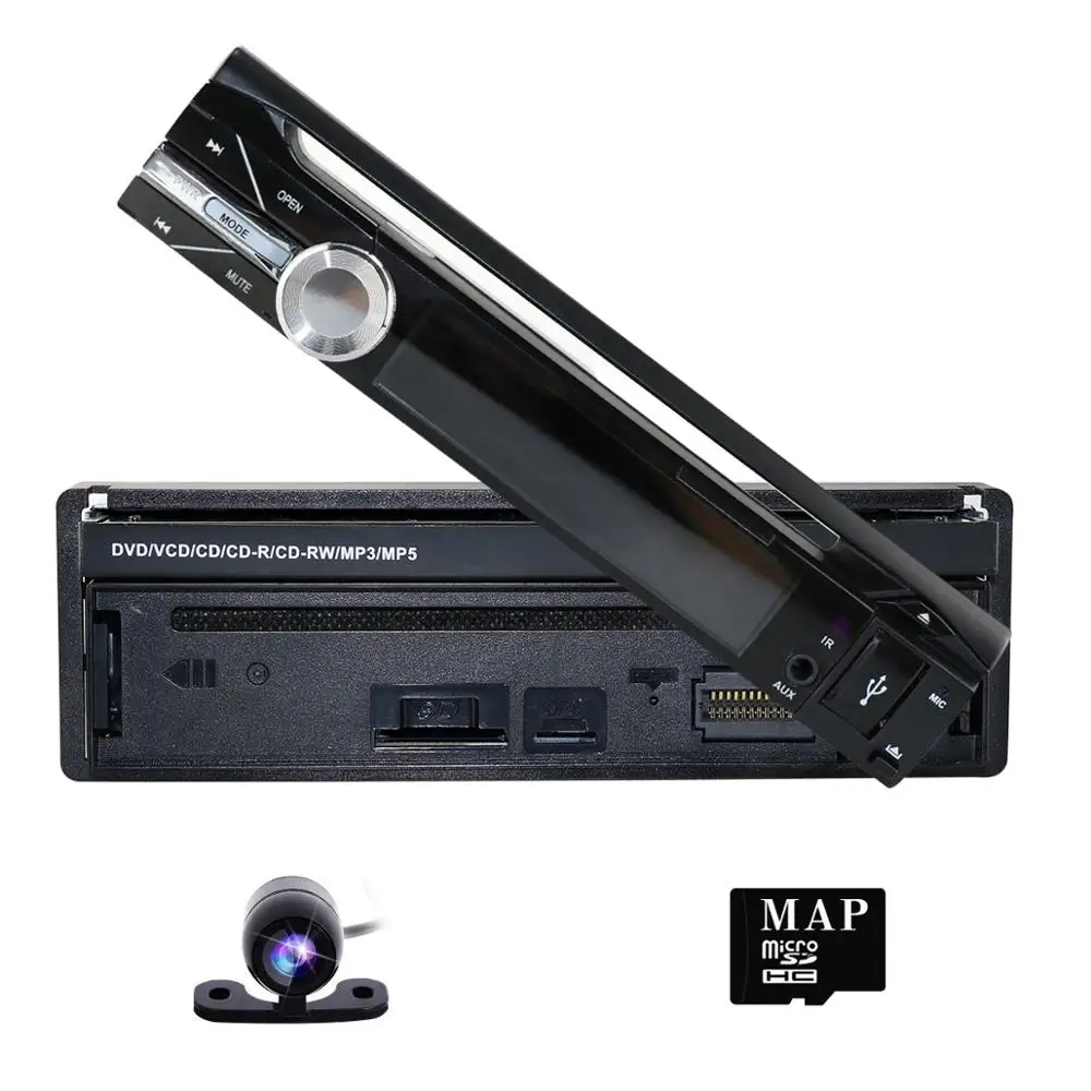 1 Din автомобильный DVD gps навигационный плеер для старых моделей автомобилей радио музыка Bluetooth Камера заднего вида SD USB для авто радио 1din gps