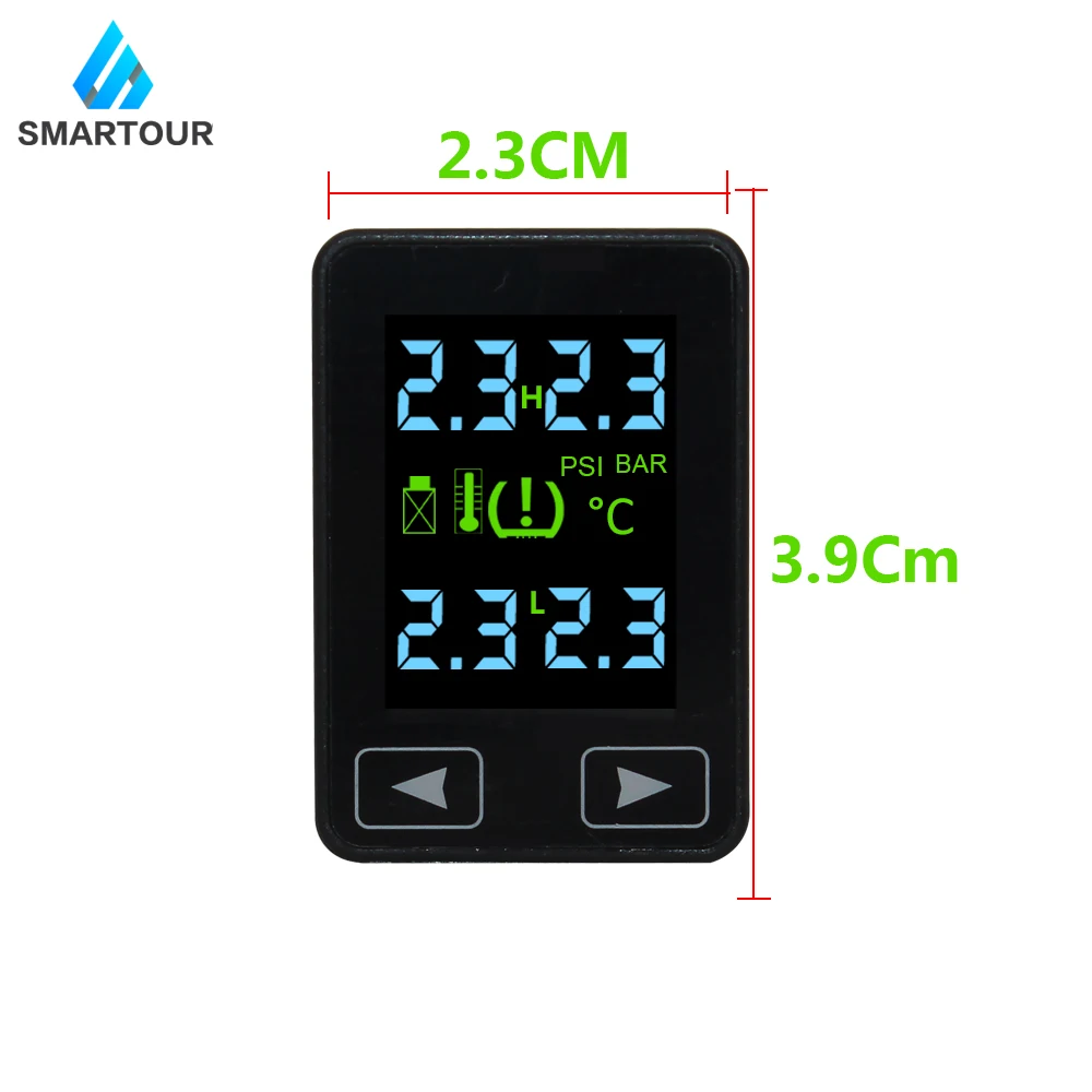 Система контроля давления в шинах Smartour TPMS Беспроводная Автоматическая