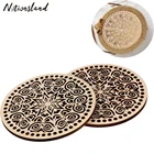 2 шт.компл. DIY деревянный Wirebag крышка Домашний Деревянный для дамы DIY деревянный сумка Материал ремесел ручной работы женские аксессуары для сумок