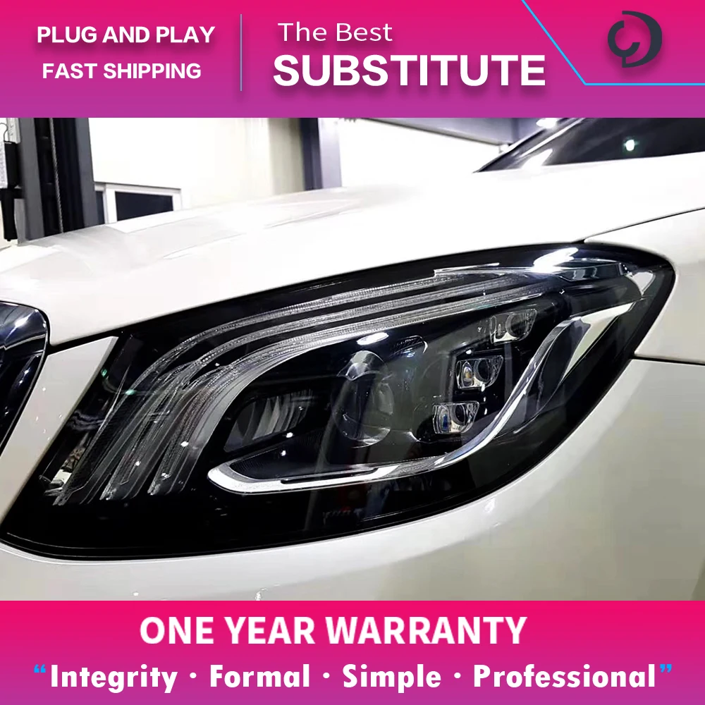 

AKD Car Styling Headlights for BENZ W222 2014-2019 W223 LED Headlight DRL Head Lamp Led Projector Automotive Accessories