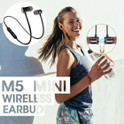 Наушники-вкладыши M5 Bluetooth 4,1, беспроводные, портативные, магнитные, с шумоподавлением