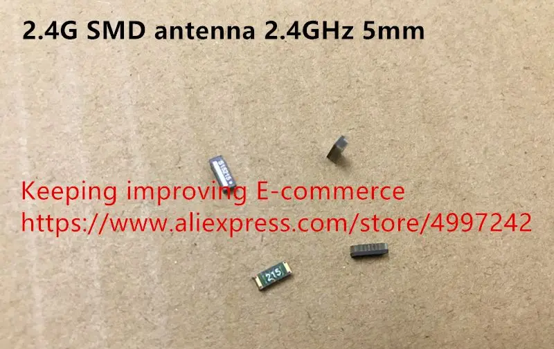 Оригинальная новая 100% 2 4G SMD антенна 4 ГГц 5 мм всенаправленная Wi Fi Чип 2dBi S15115
