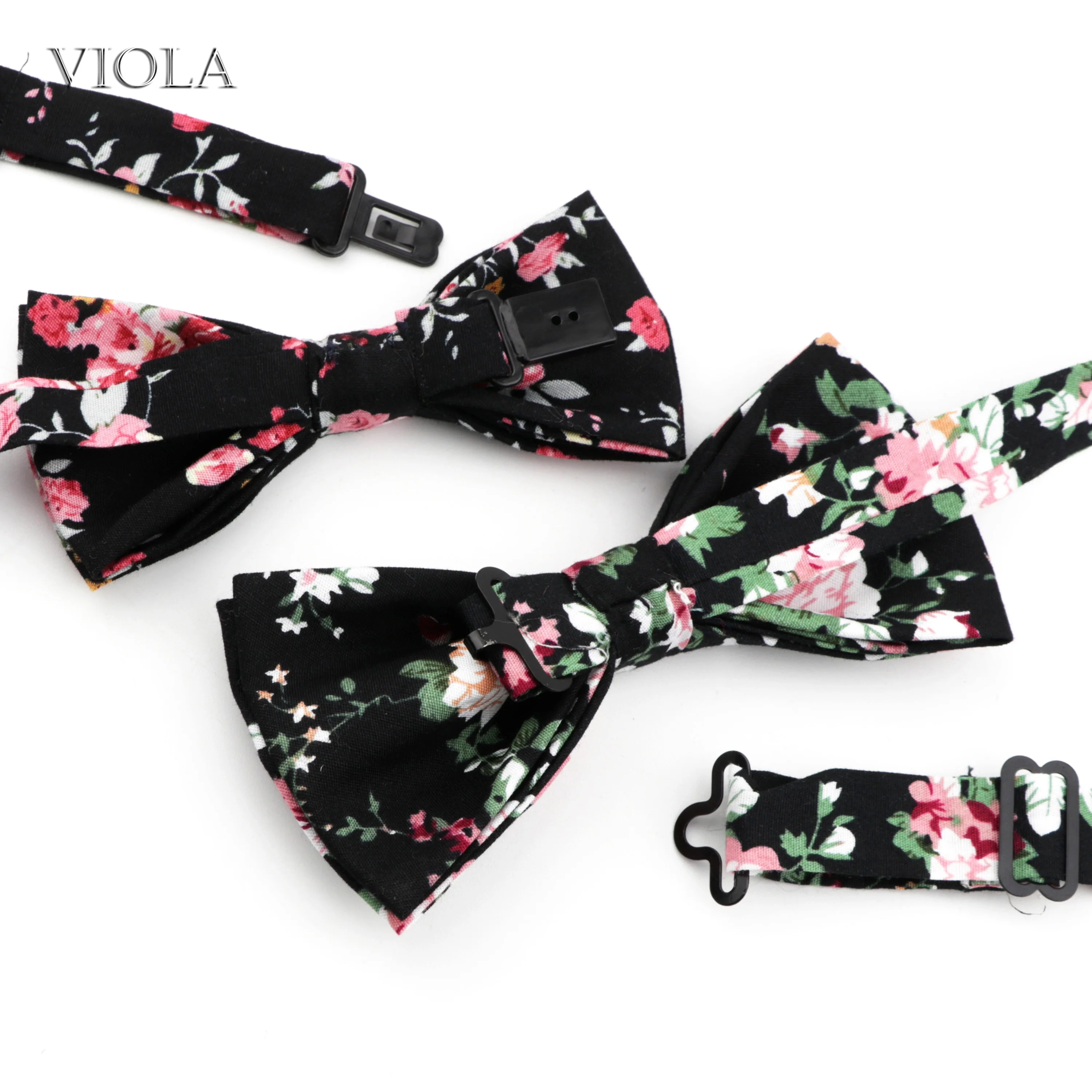 100% Cotton Floral Parent-Child Bowtie Sets Chic Men Women Kids Butterfly Beautiful Party Dinner Wedding Bow Tie Gift Accessory |