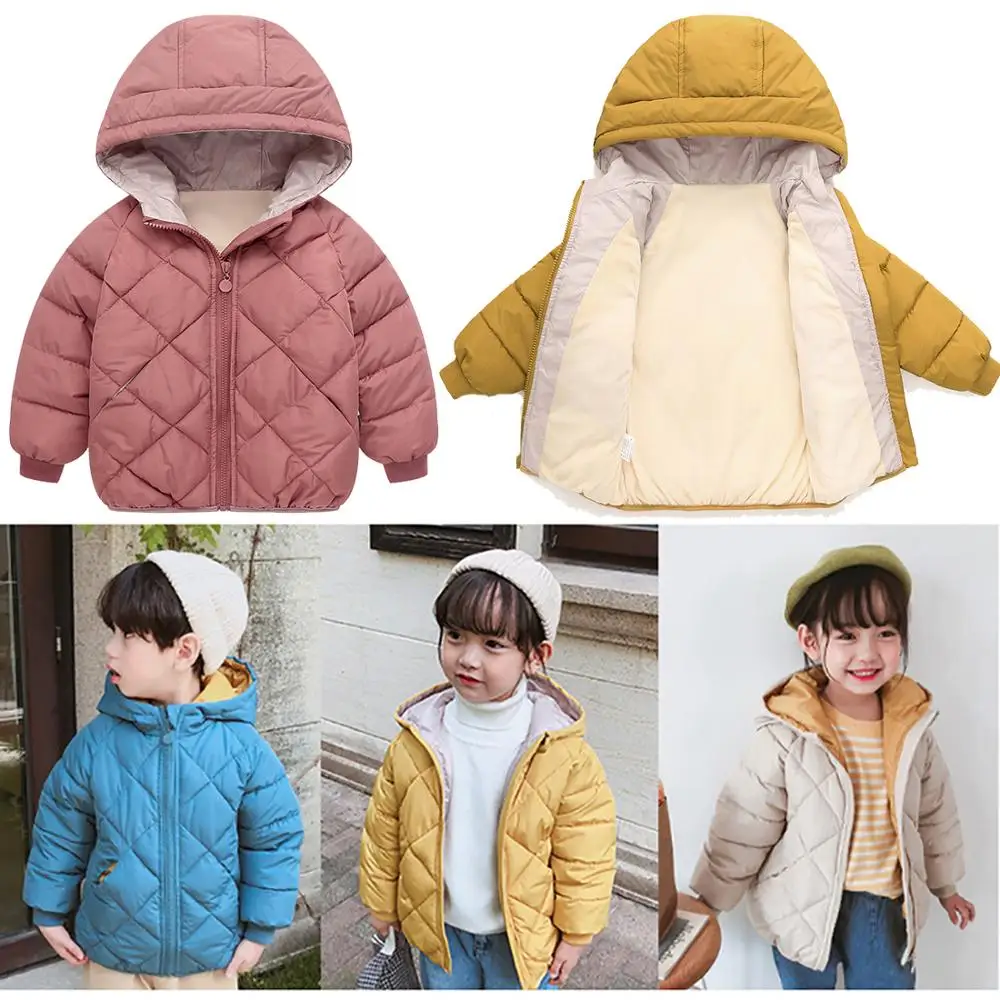 Детская куртка с капюшоном на возраст 2 8 лет|Пуховики и парки| |