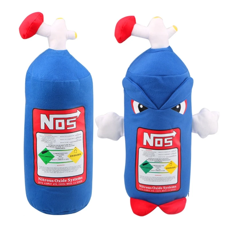 

Car Neck Pillow, Lumbar Cushion Headrest Nitrogen Bottle Design Plush Headrest Y4UD