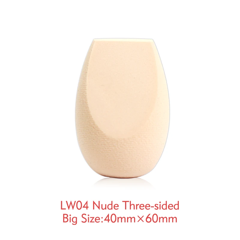 LW04-Nude KIMUSE прецизионная без латексной губки для макияжа maquiagem maquillaje макияж без латекса Блендер Comestic специальная губка в форме яйца - Цвет: LW04-Nude