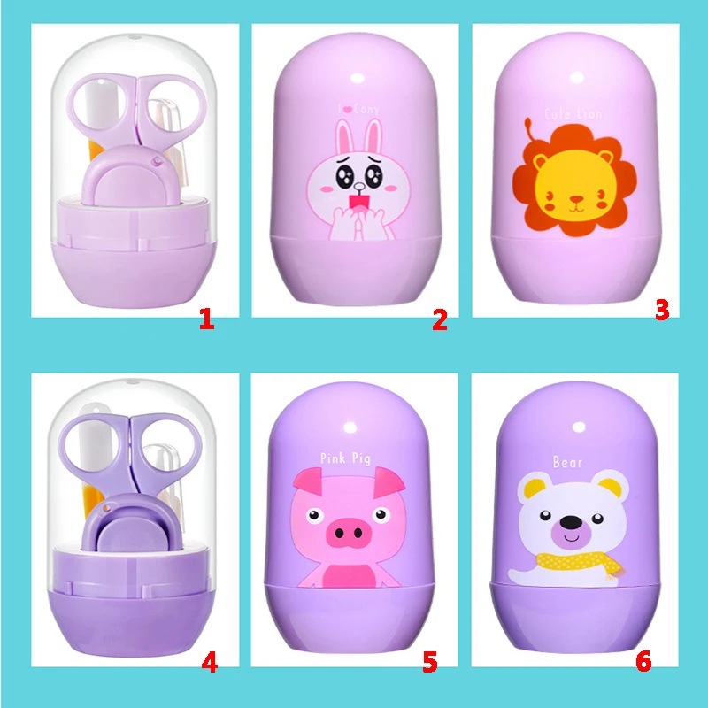 Триммер для ногтей новорожденных 4 шт.|Уход за ногтями| |