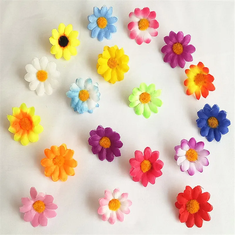 

Artificial Small Chrysanthemum Beautiful Party Decor Daisy Silk Flower Home Office DIY