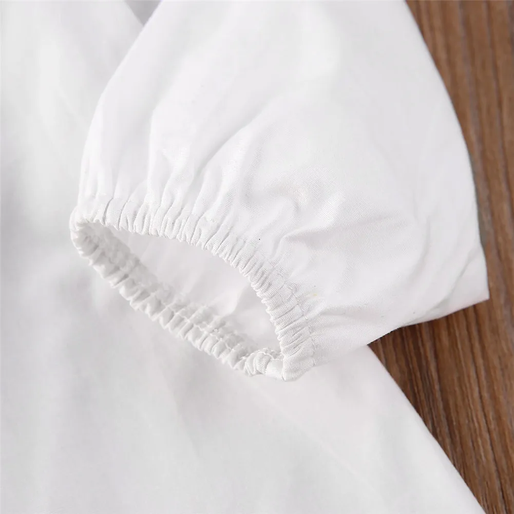 Эксклюзивная детская одежда коллекция 2020 года для маленьких девочек топ с