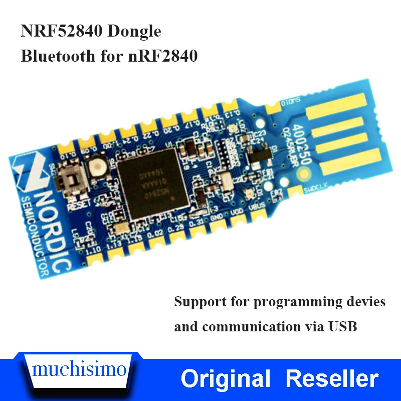 Донгл NRF52840 скандинавский USB ключ для Eval модуль инструмента захвата Bluetooth