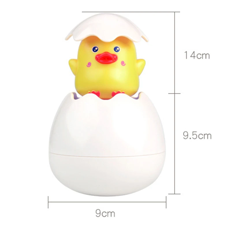 Детские игрушки для ванной утка динозавр яйцо распылитель воды спринклер душа