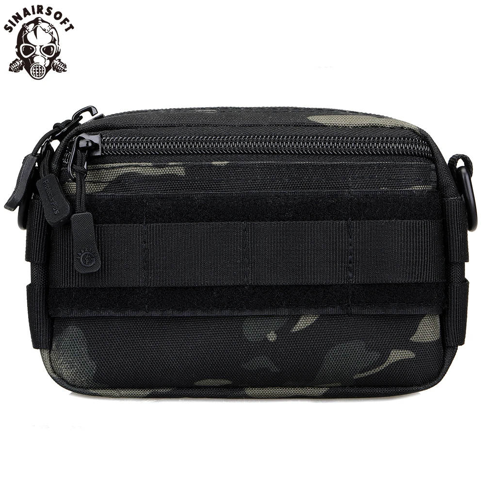 

SINAIRSOFT Tactical Messenger Sport Bag MOLLE Mini Crossbody Shoulder Nylon Waist Bag Personal Defense Ultra-light Range Bags