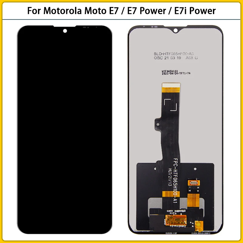 

Original For Motorola Moto E7 XT2052 E7 Power LCD Display Touch Screen Digitizer Sensor E7i Power XT2097 LCD Screen Replace