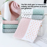 cute cartoon cotton childrens towel baby embroidery quick drying towel for kitchen and bathroom absorbent dry hand towel