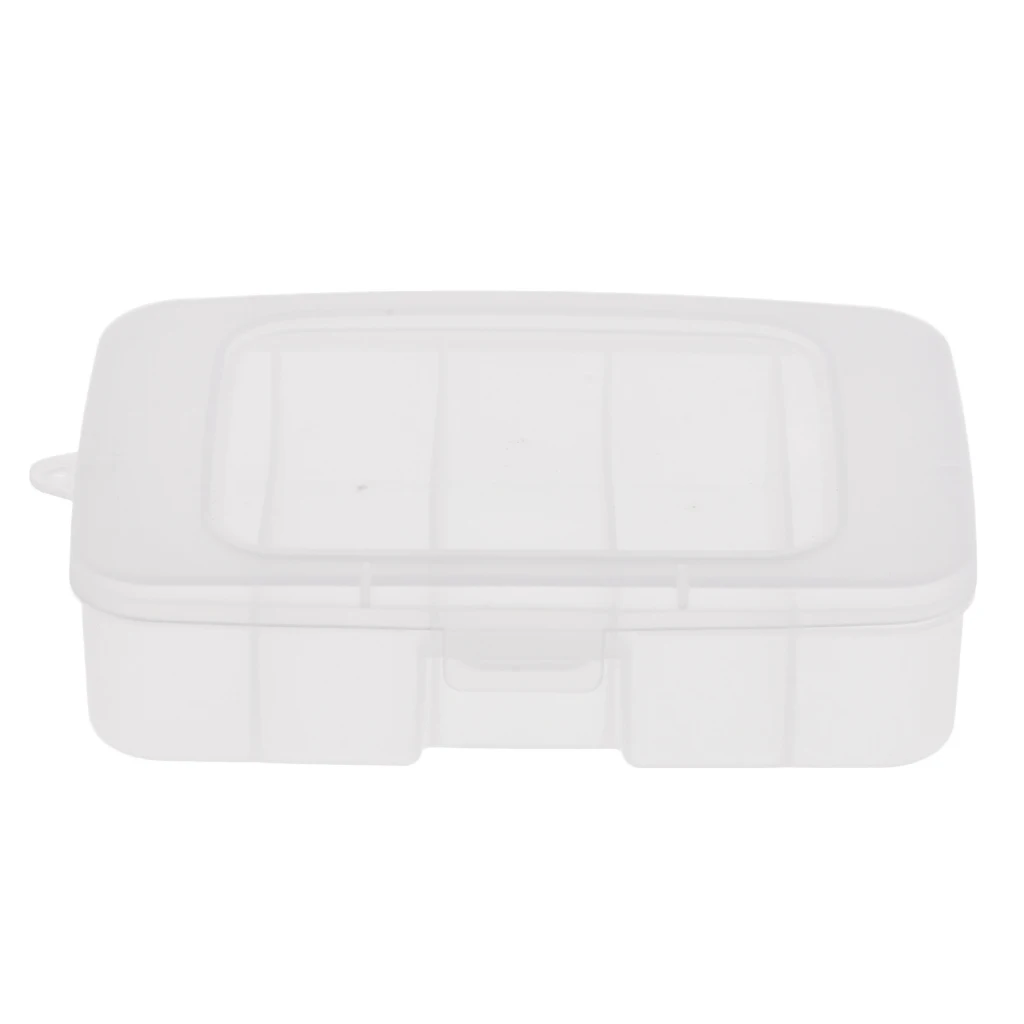 Чехол для рыболовных снастей прозрачный с 5 ячейками | Спорт и развлечения