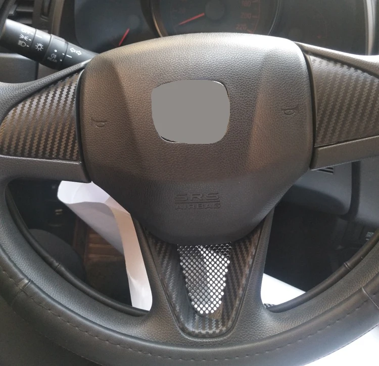 Аксессуары для стайлинга автомобиля декоративные наклейки на руль Honda Fit / Jazz GK5