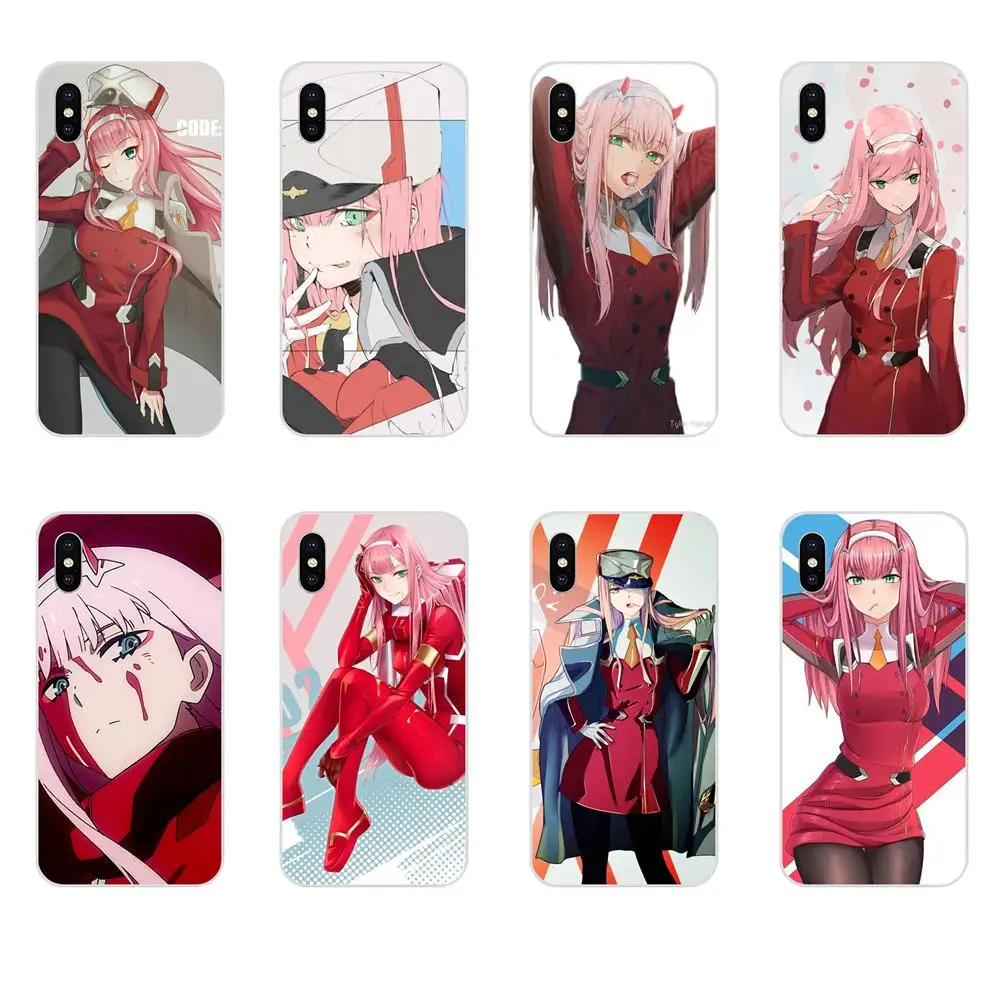 Darling In The Franxx Zero Two для Xiaomi Redmi Mi 4 7A 9T K20 CC9 CC9e Note 7 9 Y3 SE Pro Prime Go Play Мягкий Топ