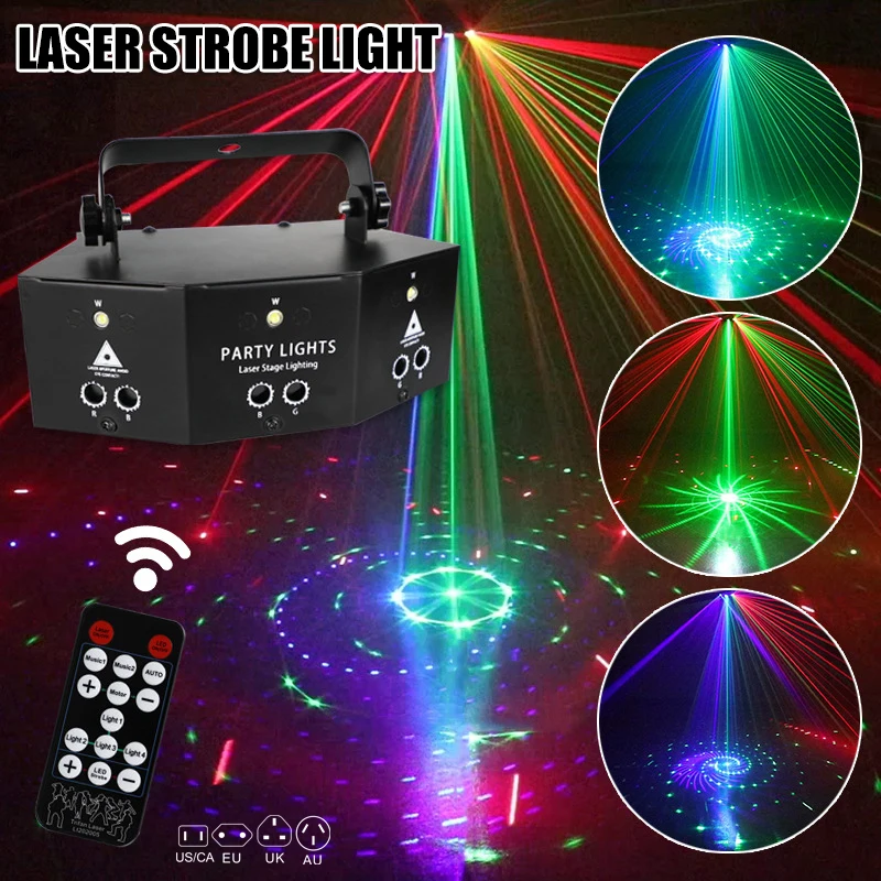 

New Nine Eye Strobe Light for Halloween Christmas Birthday Party Party holiday decoration lighting BV789