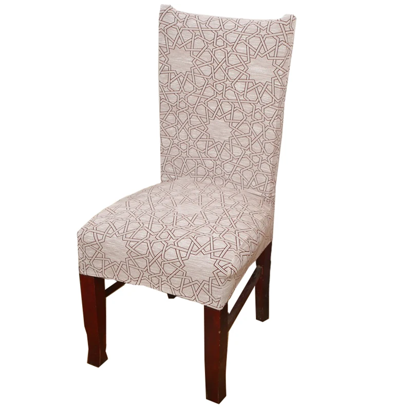 Винтажная столовая Универсальная крышка стула растягивающийся стул из