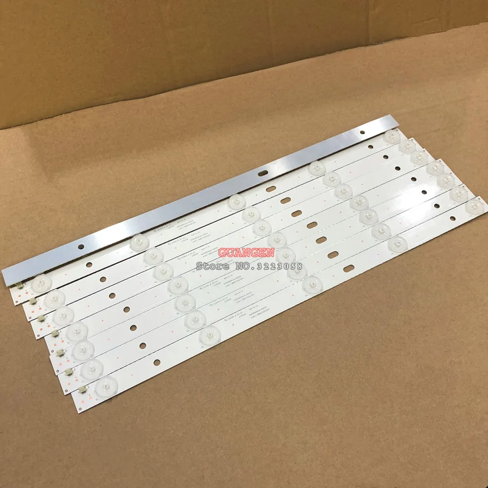 

New 50 PCS/lot 5LED 389mm LED backlight strip for Philco PH40R86DSGW 400S8606X8-A0035 E34036 40S-4-10 1.00.1.388015S01R V1