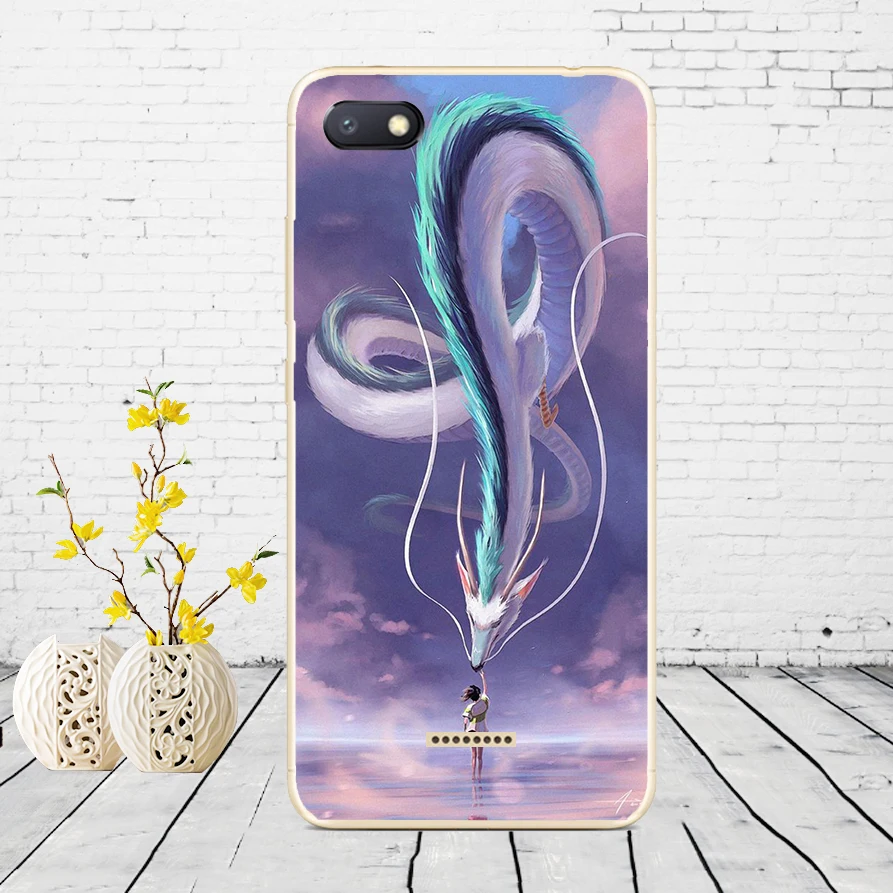 D35 Силиконовый чехол для xiaomi redmi 6a защитный чехол Мягкий ТПУ чехол для телефона Чехлы для xiaomi redmi 6A чехол бампер 6a Coque - Color: D35