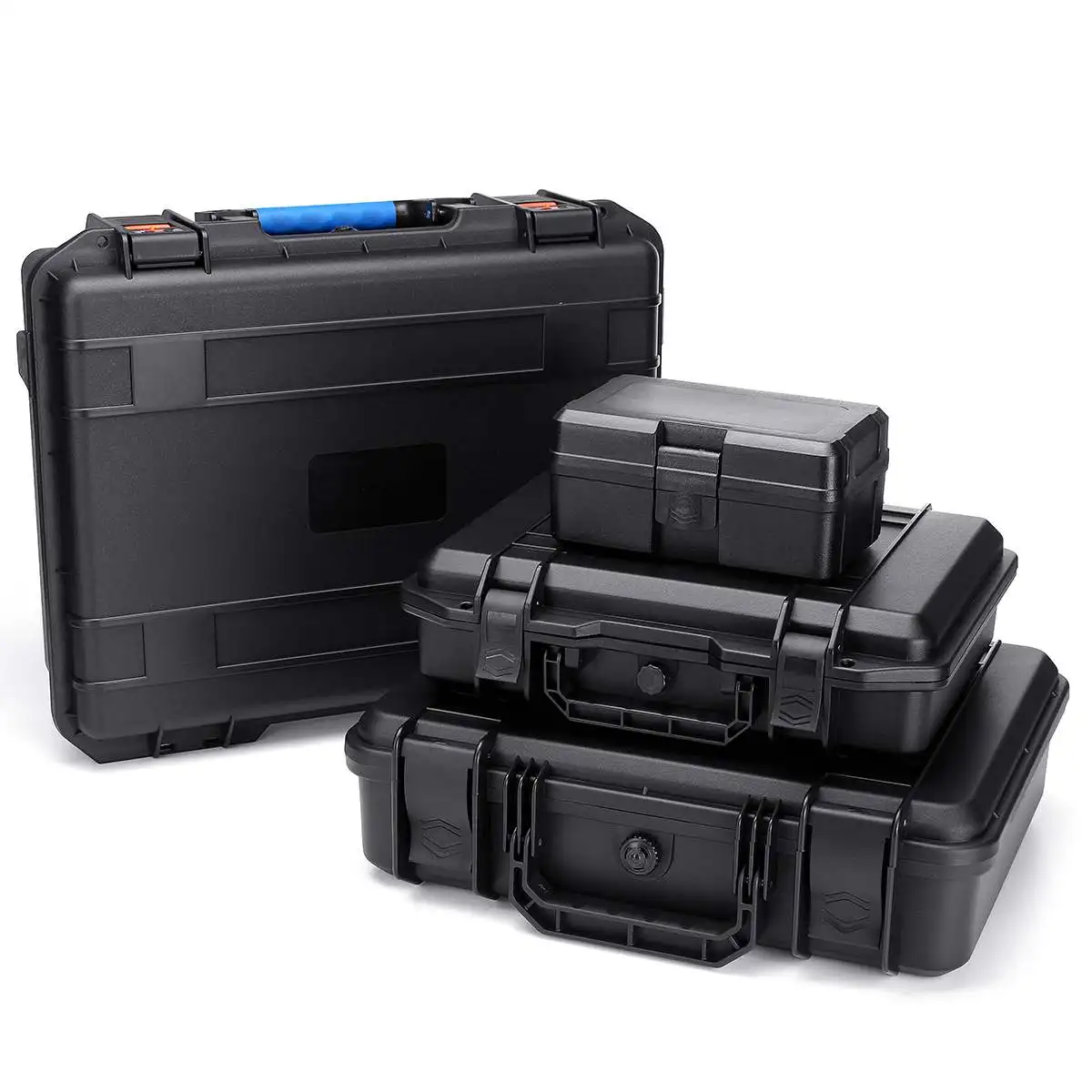Portable Sealed Tool Box Safety Equipment Toolbox Suitcase Impact Resistant Case With Shockproof Foam Four Size | Инструменты