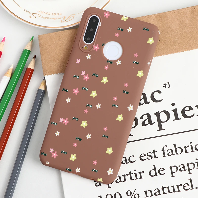 

Flower Soft TPU Fundas For Huawei P30 P20 For Honor View 10 20 9 Lite 9X Pro 8X Play 10i 20i Y6 Y7 Pro Y9 Prime 2019 2018 Case