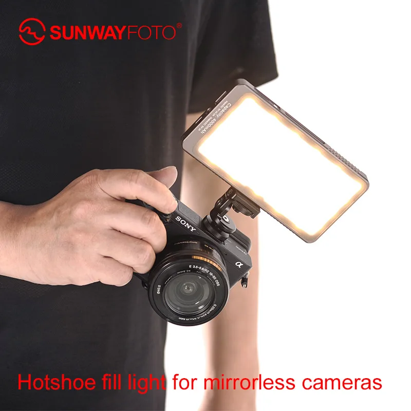 

SUNWAYFOTO FL-70 RGB LED Light RGB Color Selfie Video Light Camera Studio Light For Canon Nikon Sony Photography Lighting