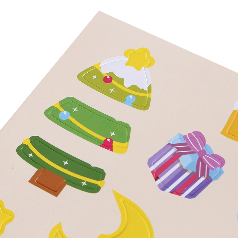 Рыбы 3D наклейки Детские ручной работы DIY клей материал для Paniting ремесла поставки |