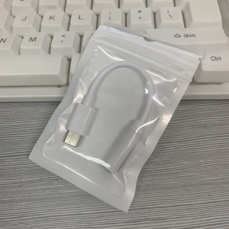 Аудиокабель QQQRGB Type-C для наушников 3 5 мм адаптер с музыкальным портом Usb 1 Type C AUX Jack