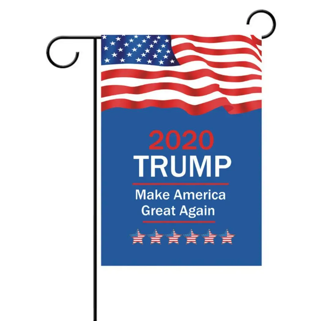 30x45 cmTRUMP флаг садовый баннер кампании в качестве графический 12 видов 2020 | Дом и сад