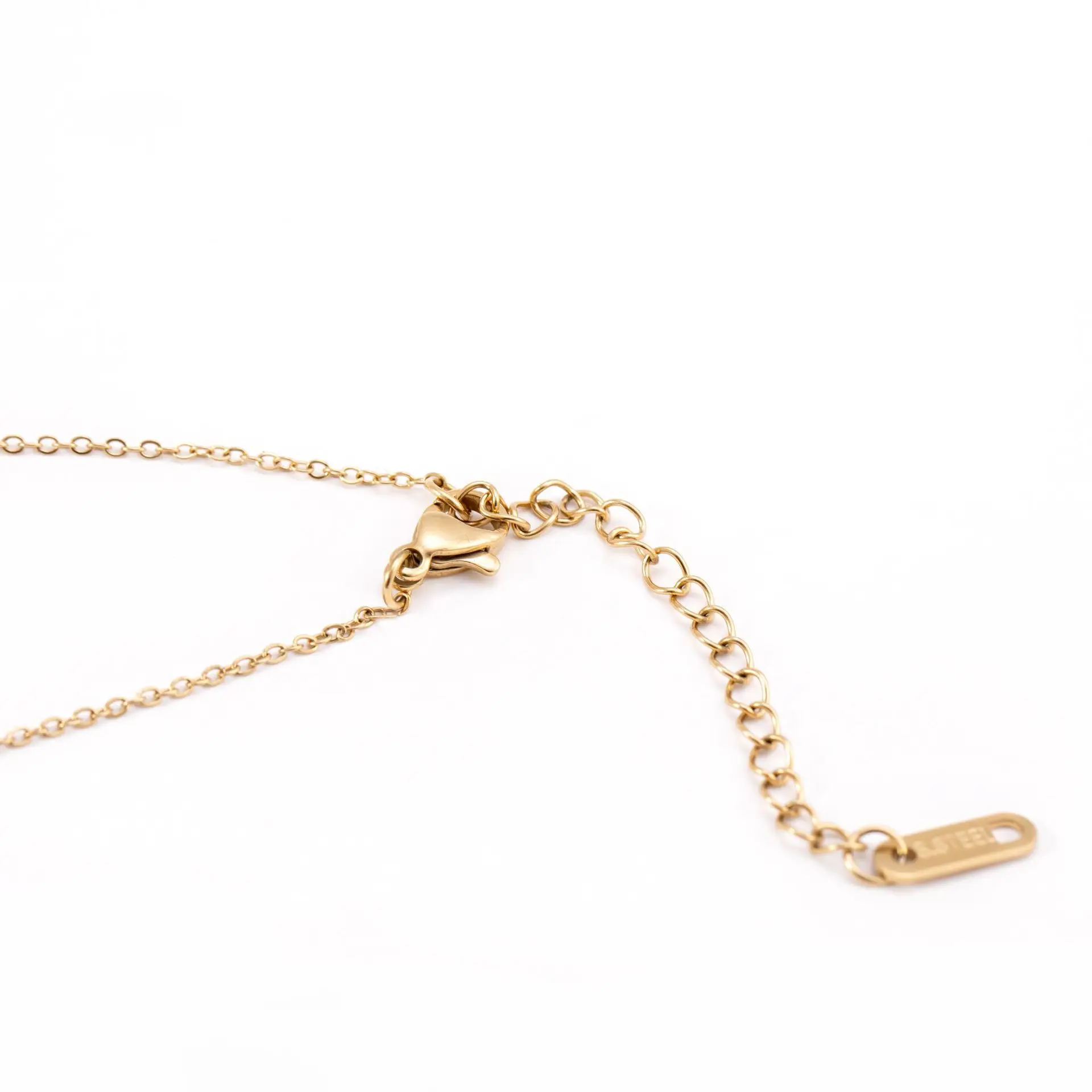 Ожерелье с подвеской в виде монеты в стиле европейского винтажа для женщин "Фантастическая звезда из нержавеющей стали холодного цвета" для YC-15.