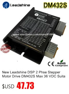 Leadshine шаговый двигатель с импортными тормозными колодками 57HS22-BZ 57HS22-S 2,2 N.M удерживающий крутящий момент 8 мм диаметр вала тормозной шаговый
