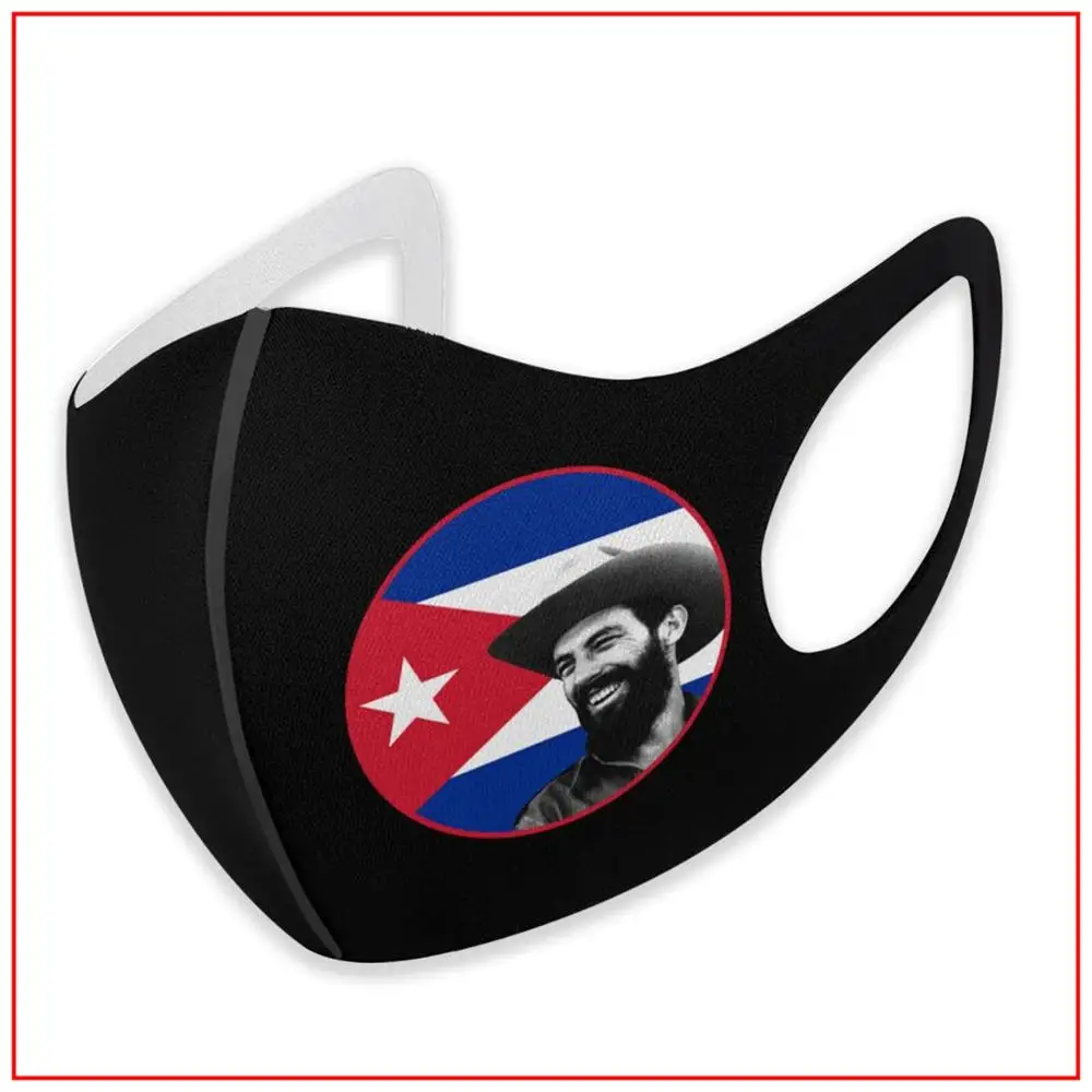 Маска для лица с изображением кубинского флага героя кубинской любви детей
