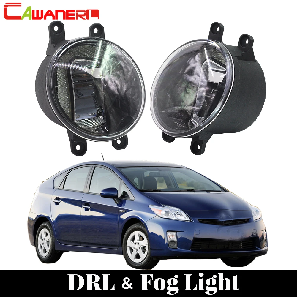 Cawanerl для Toyota Prius 2010 2011 2012 автомобильные аксессуары светодиодный противотуманный