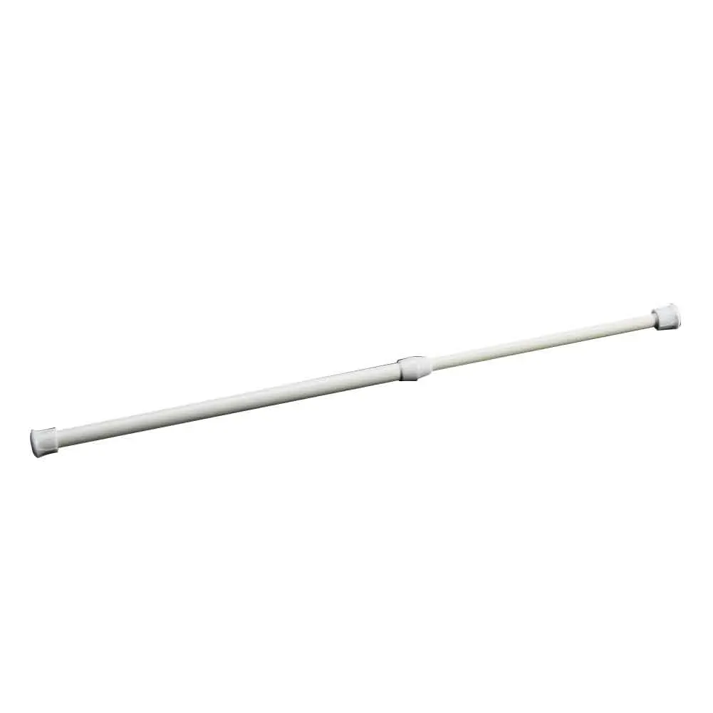 Adjustable Bathroom Shower Curtain Rods Voile Extendable Tension Telescopic Pole Rod Hanger Spring Loaded | Дом и сад