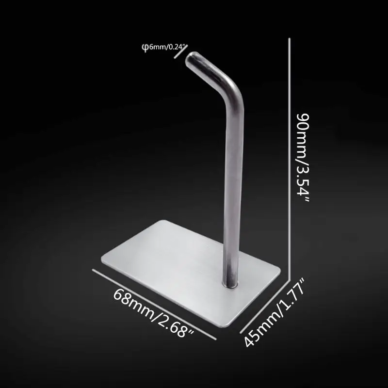 

Self Adhesive Hook Heavy Duty Stick On Wall Organizer Towel Hanger For Shower Bathroom Kitchen Stainless Steel