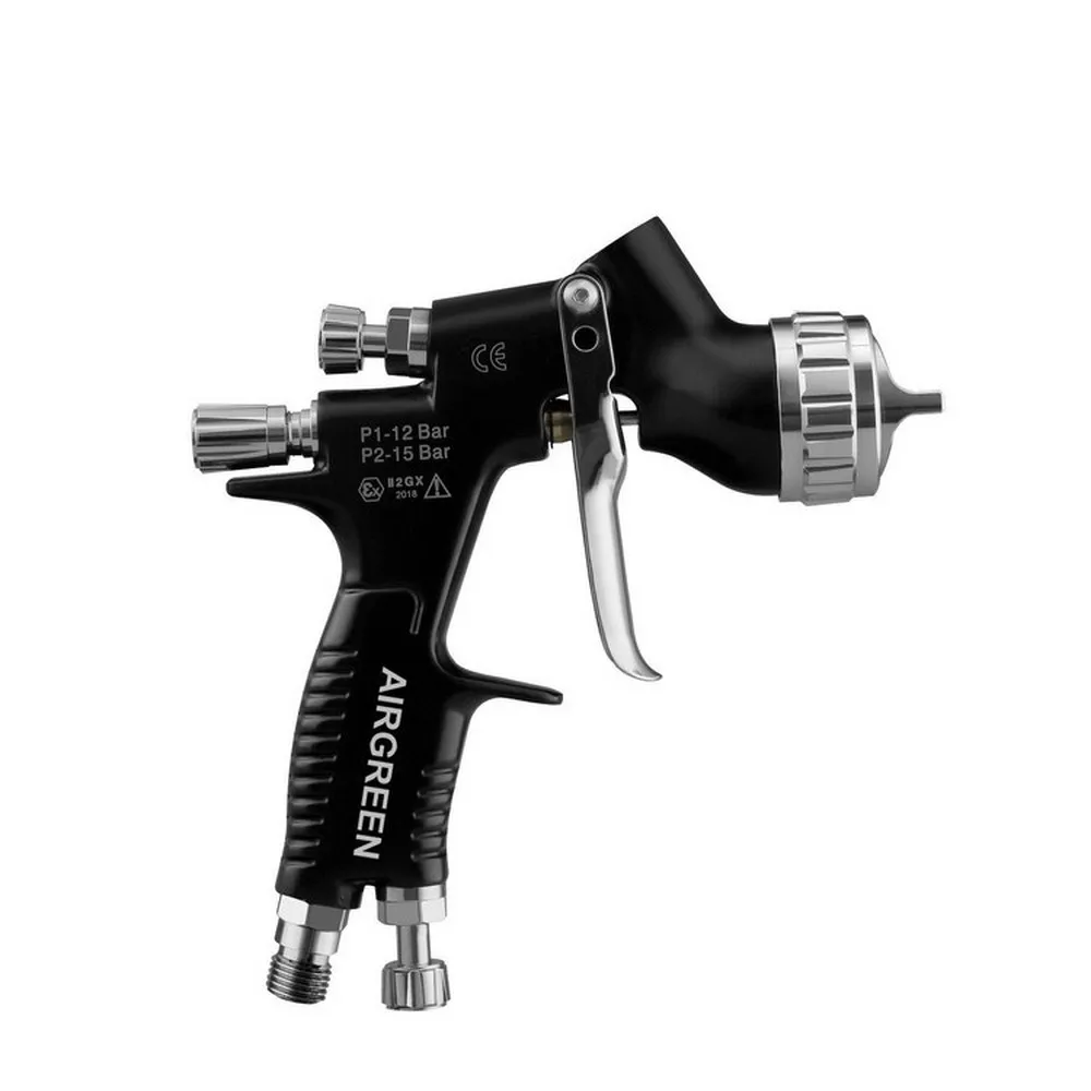 Распылитель HVLP из алюминиевого сплава стальная насадка 1 3 мм Аэрограф 600 мл