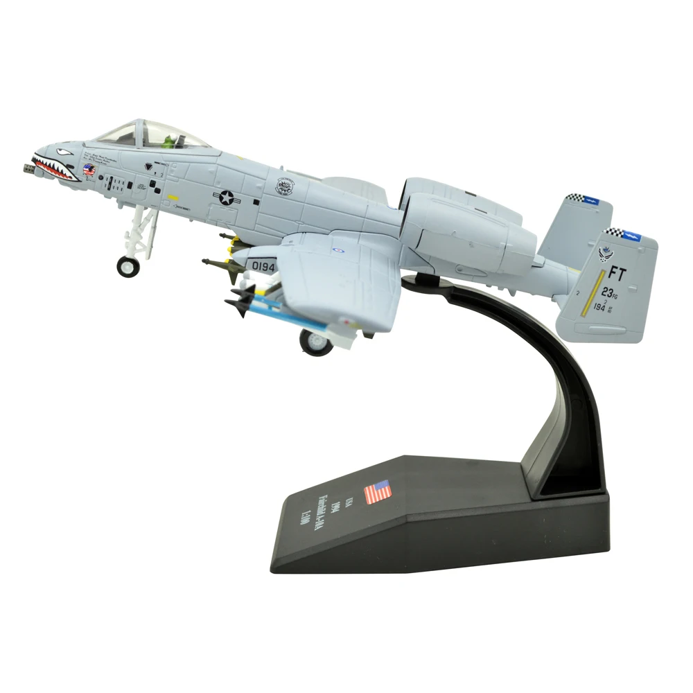Династия TANG (TM) 1:100 A 10 Thunderbolt II модель самолета для наземной атаки американские ВВС